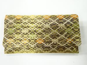 リサイクル　襷に花模様数珠入れ